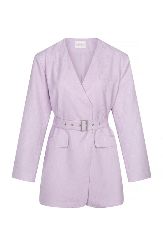 Studio Amaya Mila Blazer-Kleid Flieder