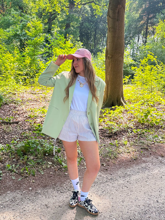 Gestreifte Shorts