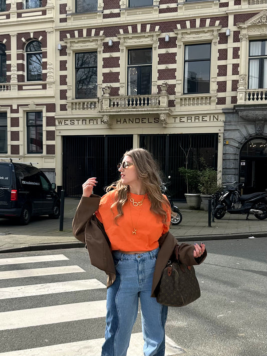 Amour T-Shirt orange