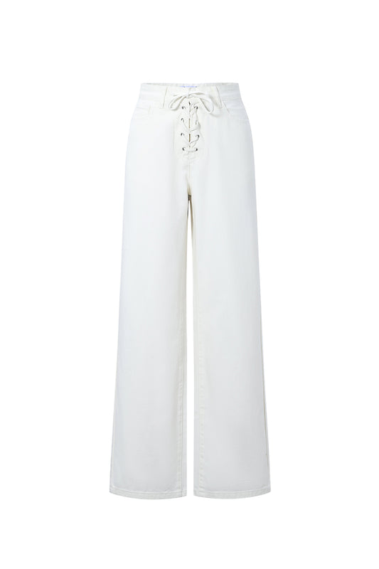 Meave jeans rope white