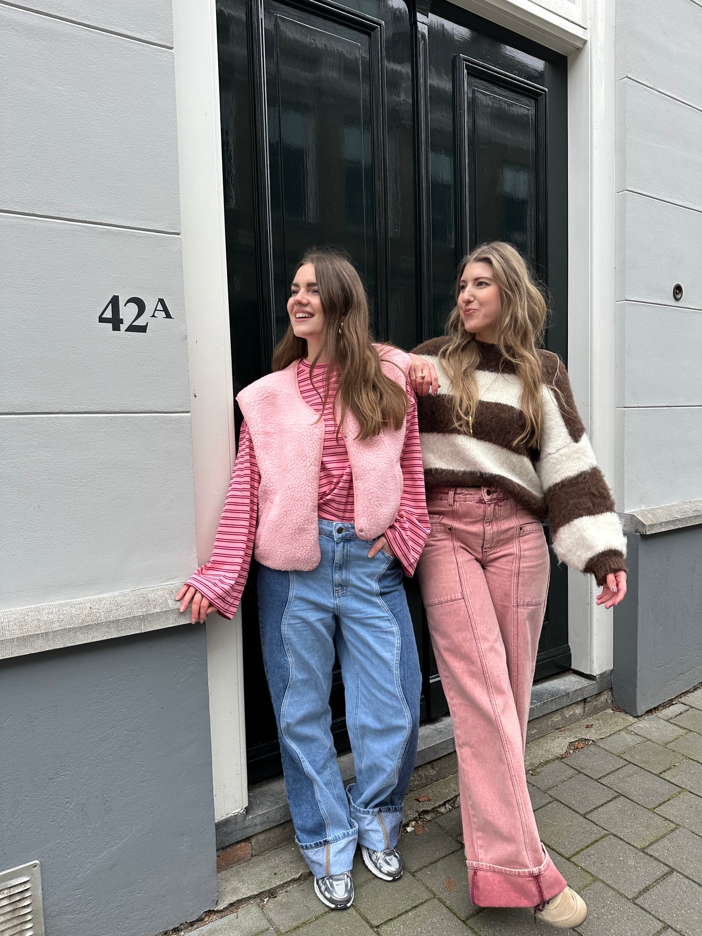 Jill Teddy-Gilet Rosa