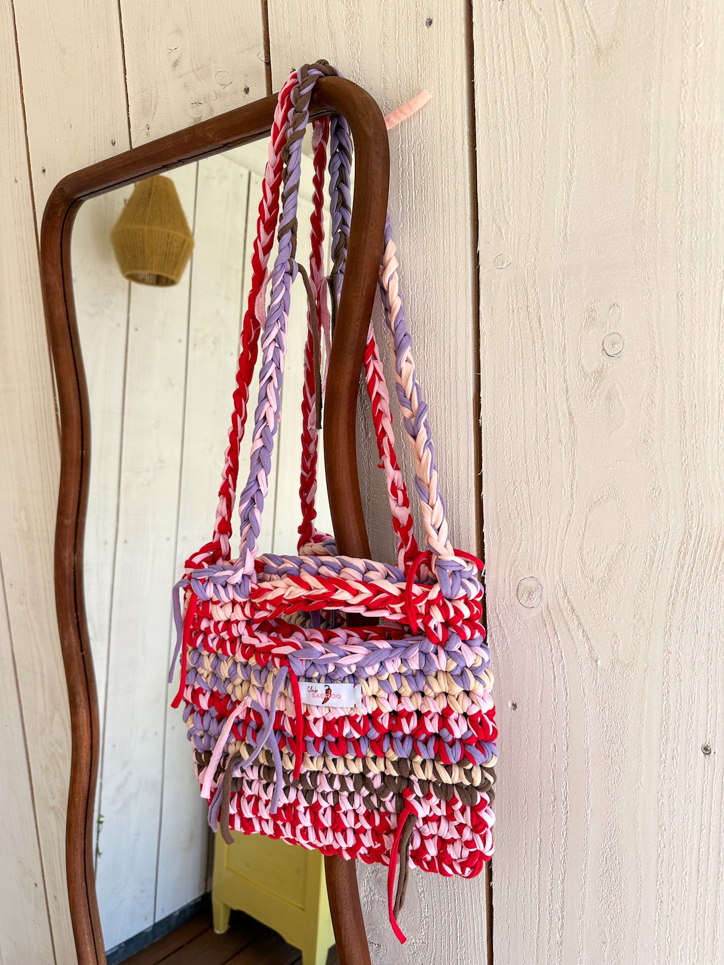 Club SAEROO Häkeltasche handgefertigt #6