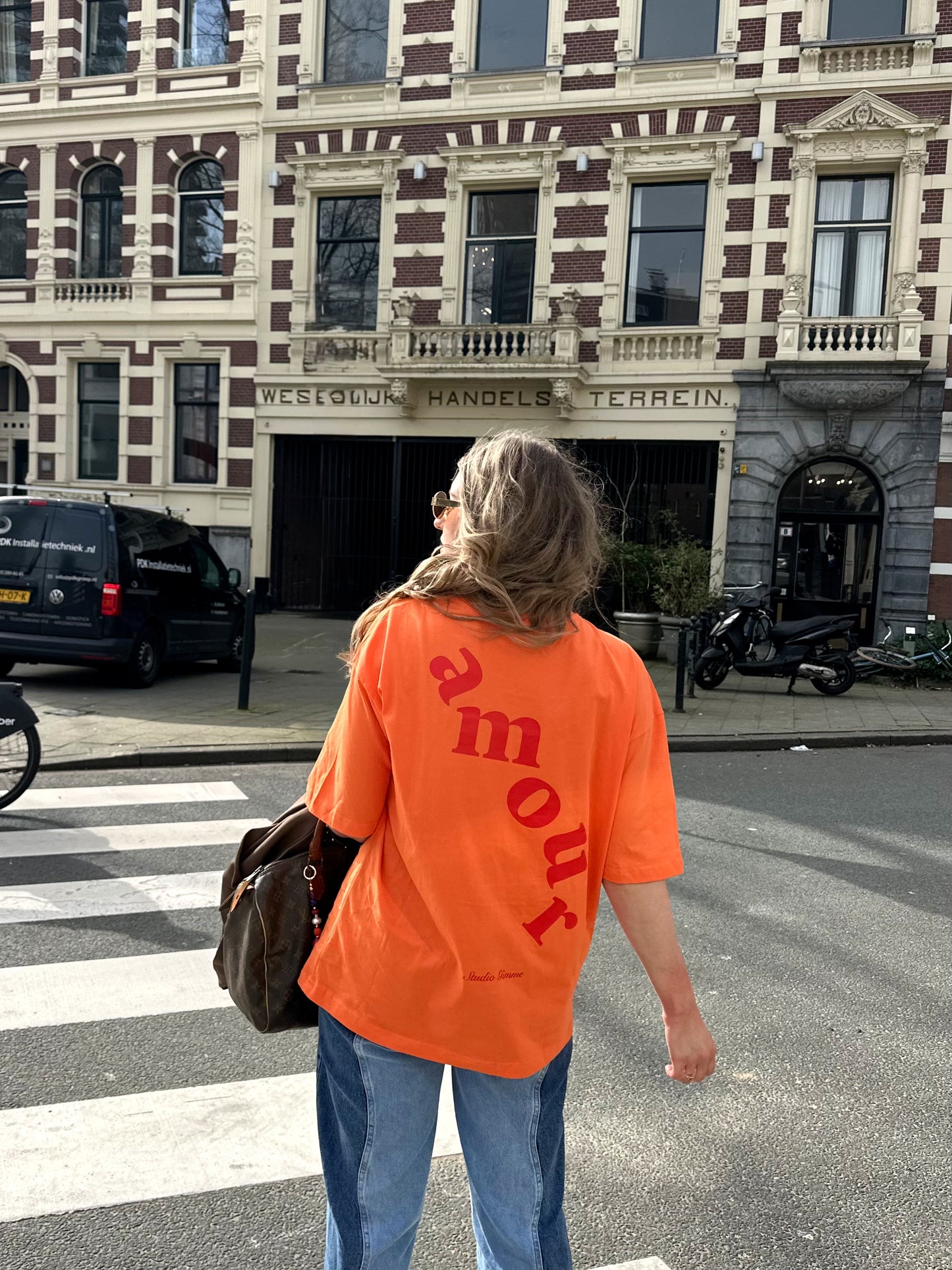 Amour T-Shirt orange