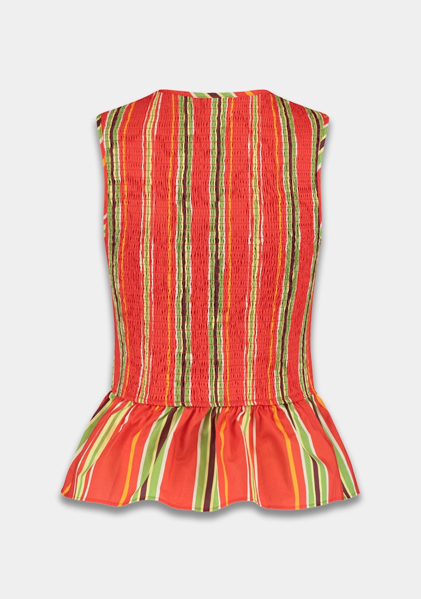 Harper & Yve Cindy Gilet Streifen rot