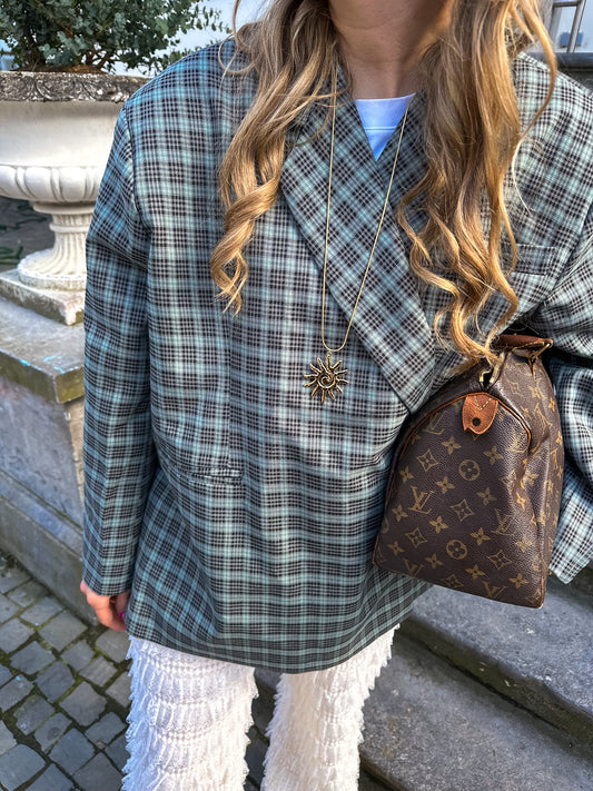 Neverending sunshine lange Statement-Kette Gold