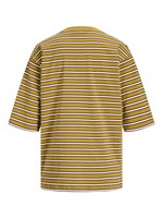 Olivia t-shirt met strepen donkergroen