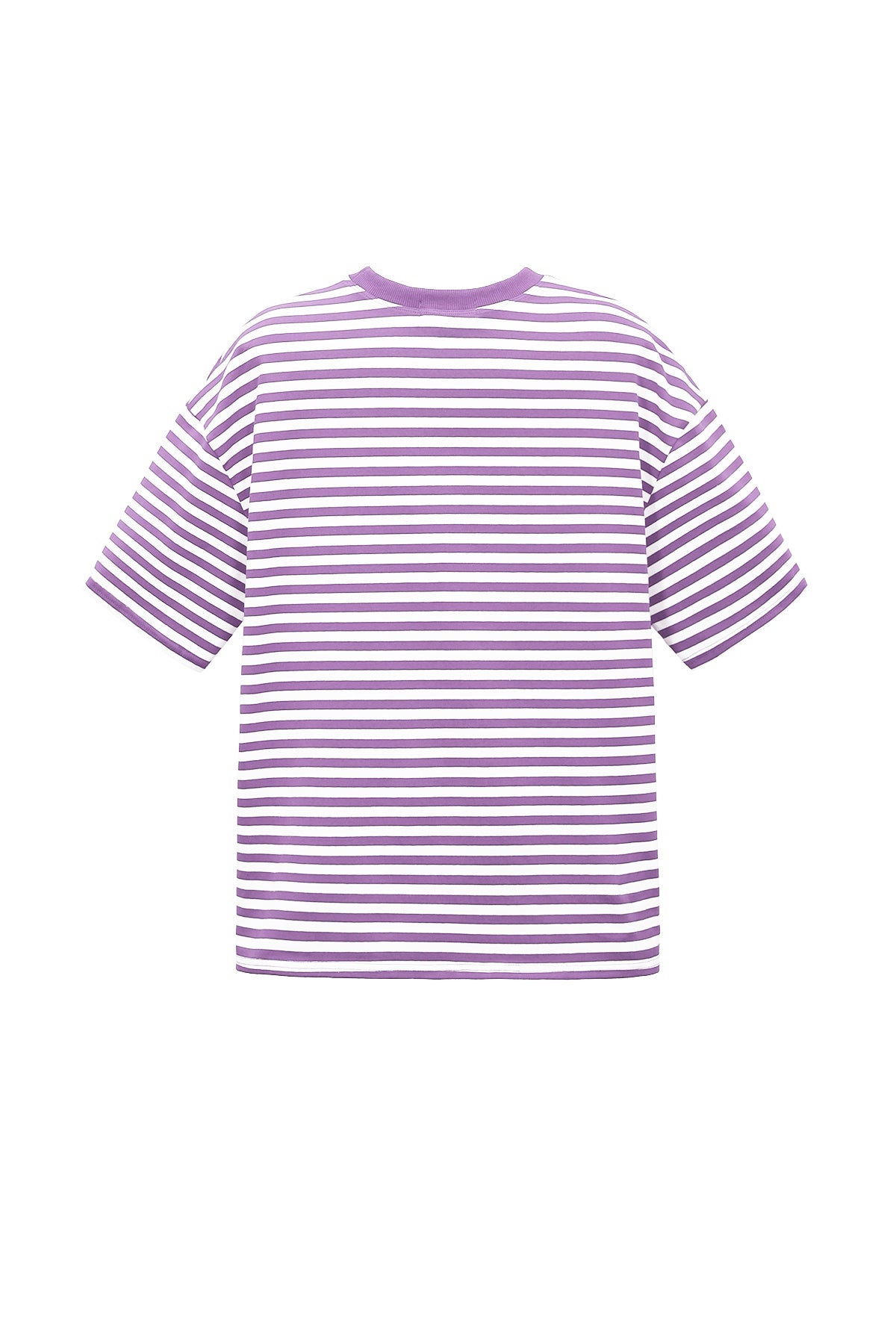 Loes T-Shirt mit Streifen rosa rot