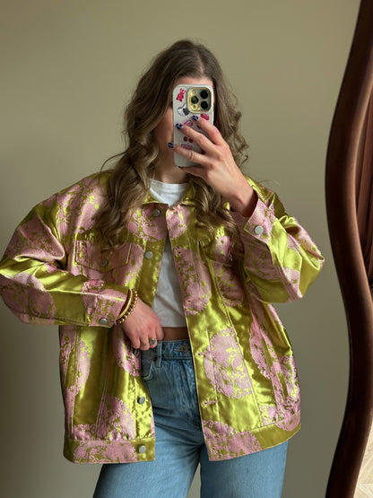 Studio Amaya Joni Jacke Gold-Rosa