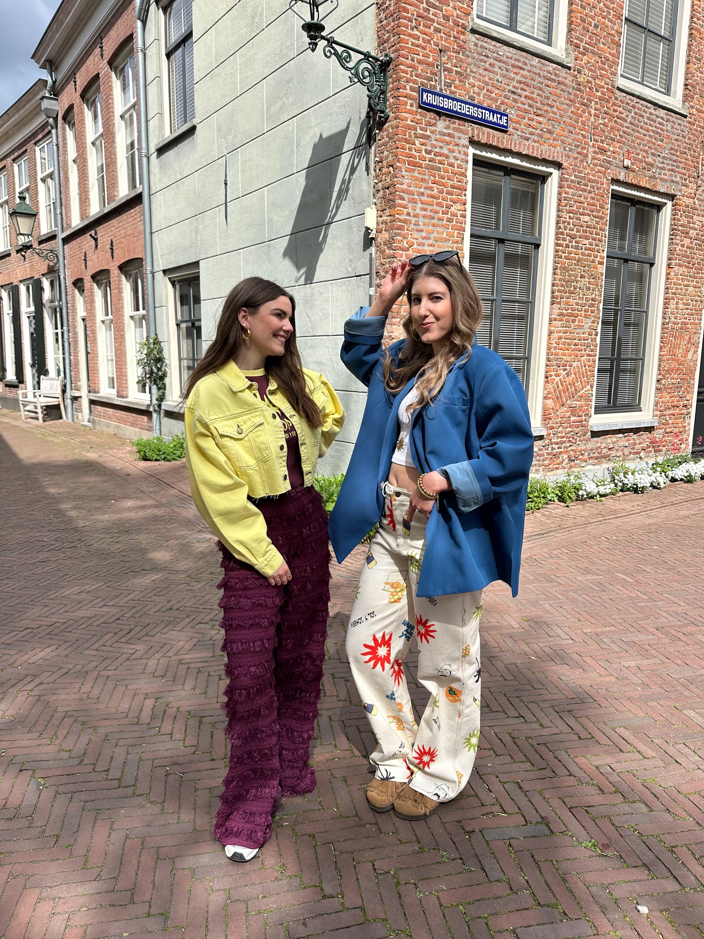 Kastiger Oversized-Blazer in Kobaltblau