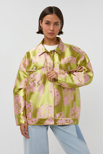 Studio Amaya Joni Jacke Gold-Rosa