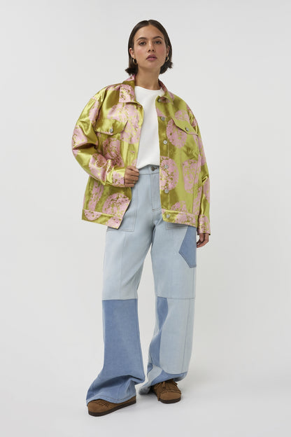 Studio Amaya Joni Jacke Gold-Rosa