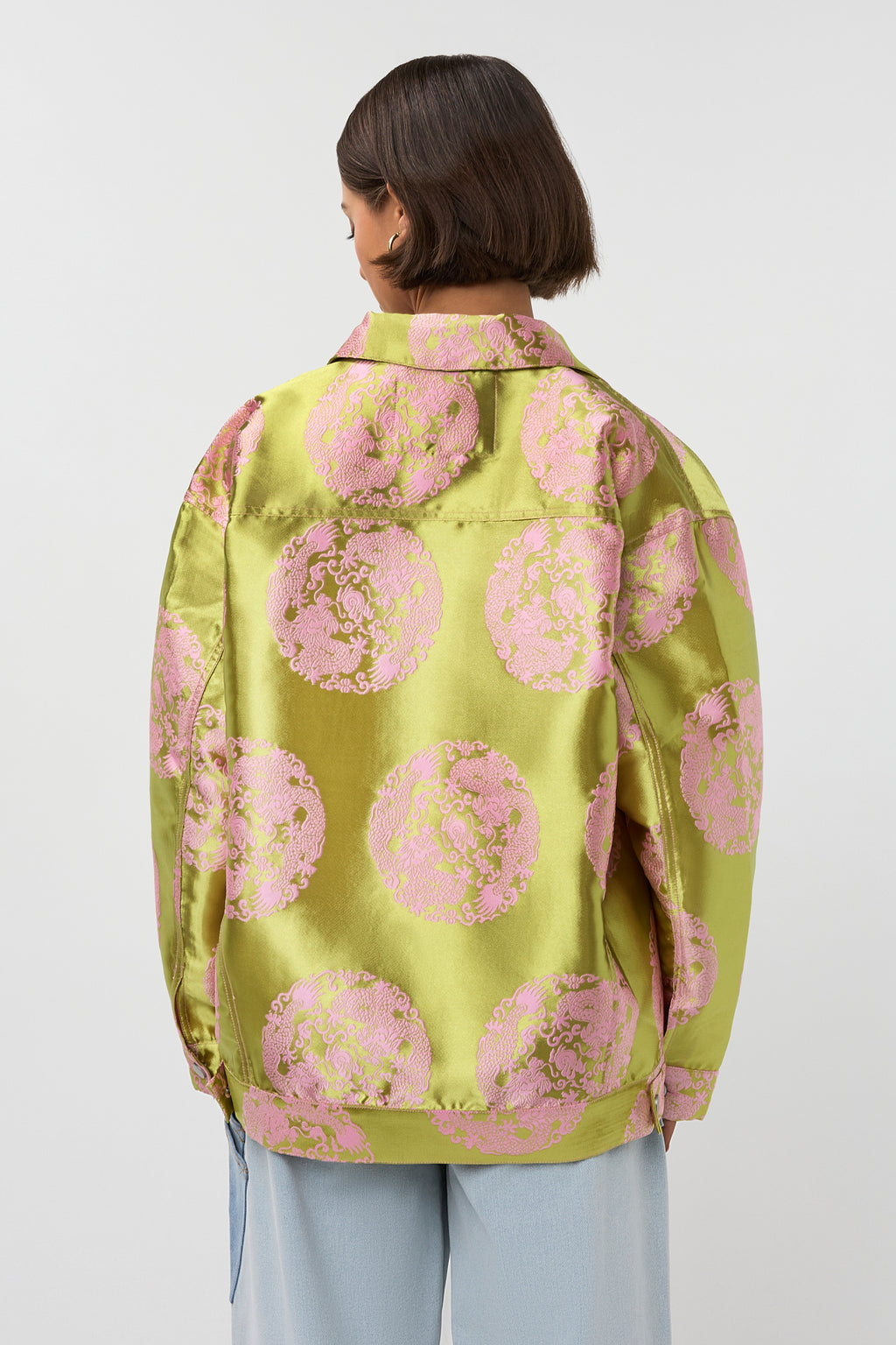 Studio Amaya Joni Jacke Gold-Rosa