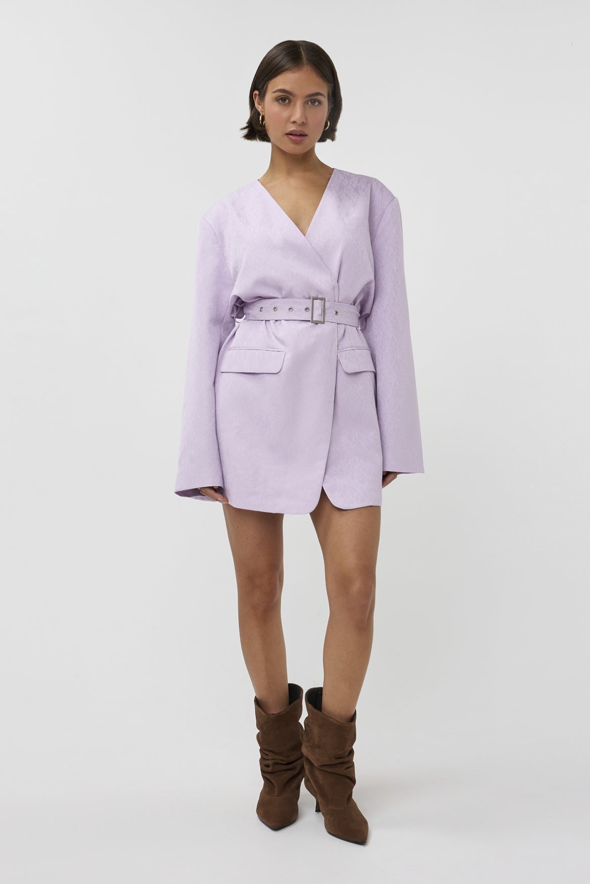 Studio Amaya Mila Blazer-Kleid Flieder