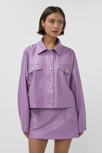 Studio Amaya Elina Jacke lila