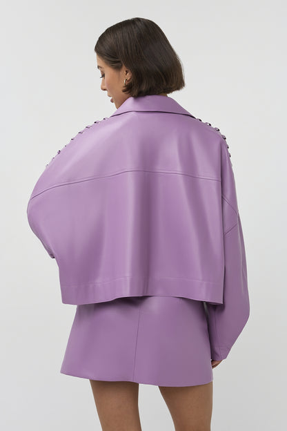 Studio Amaya Elina Jacke lila