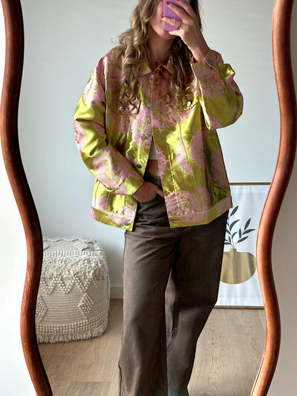Studio Amaya Joni Jacke Gold-Rosa