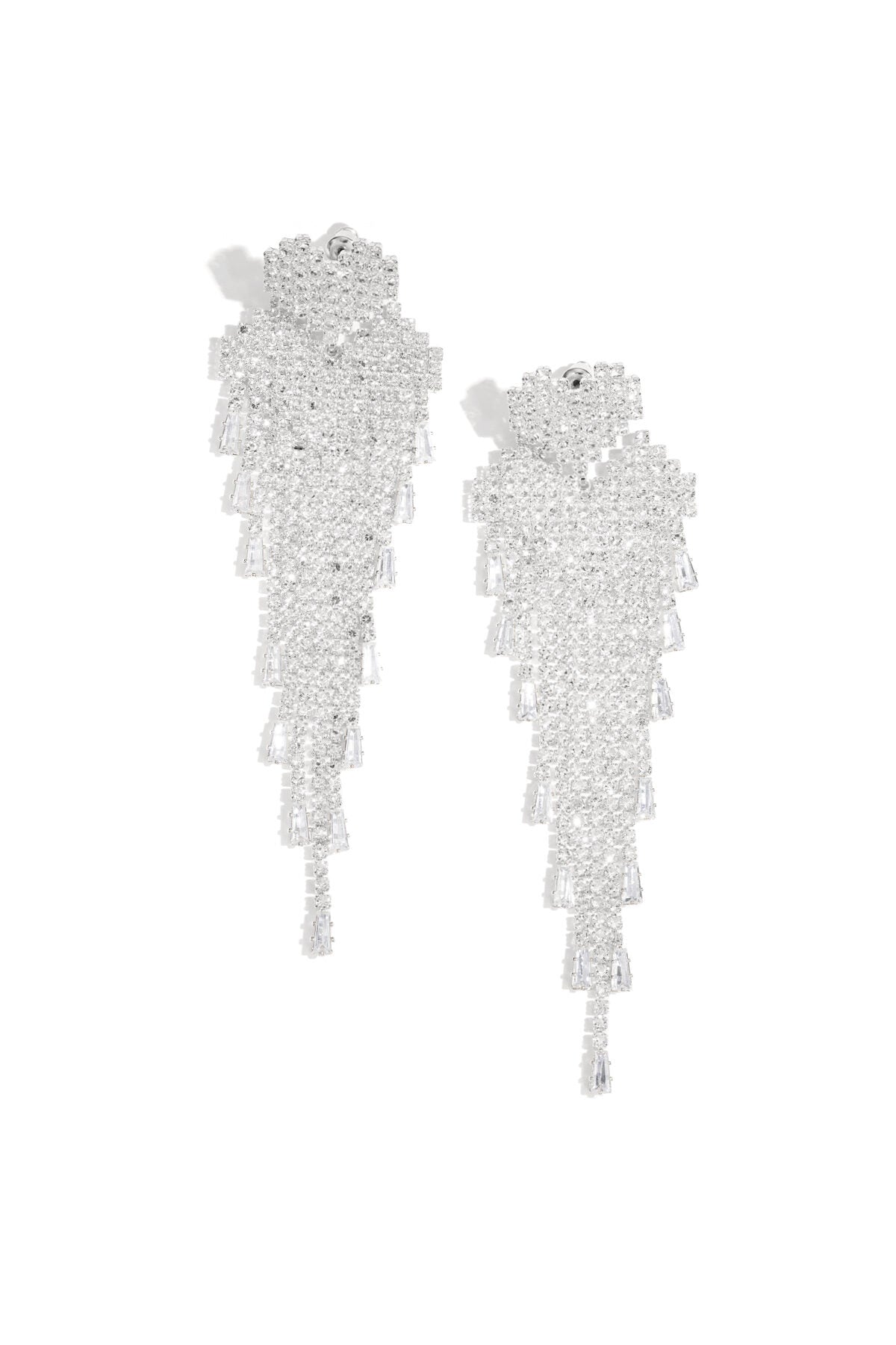 Love is not enough earrings heart silver