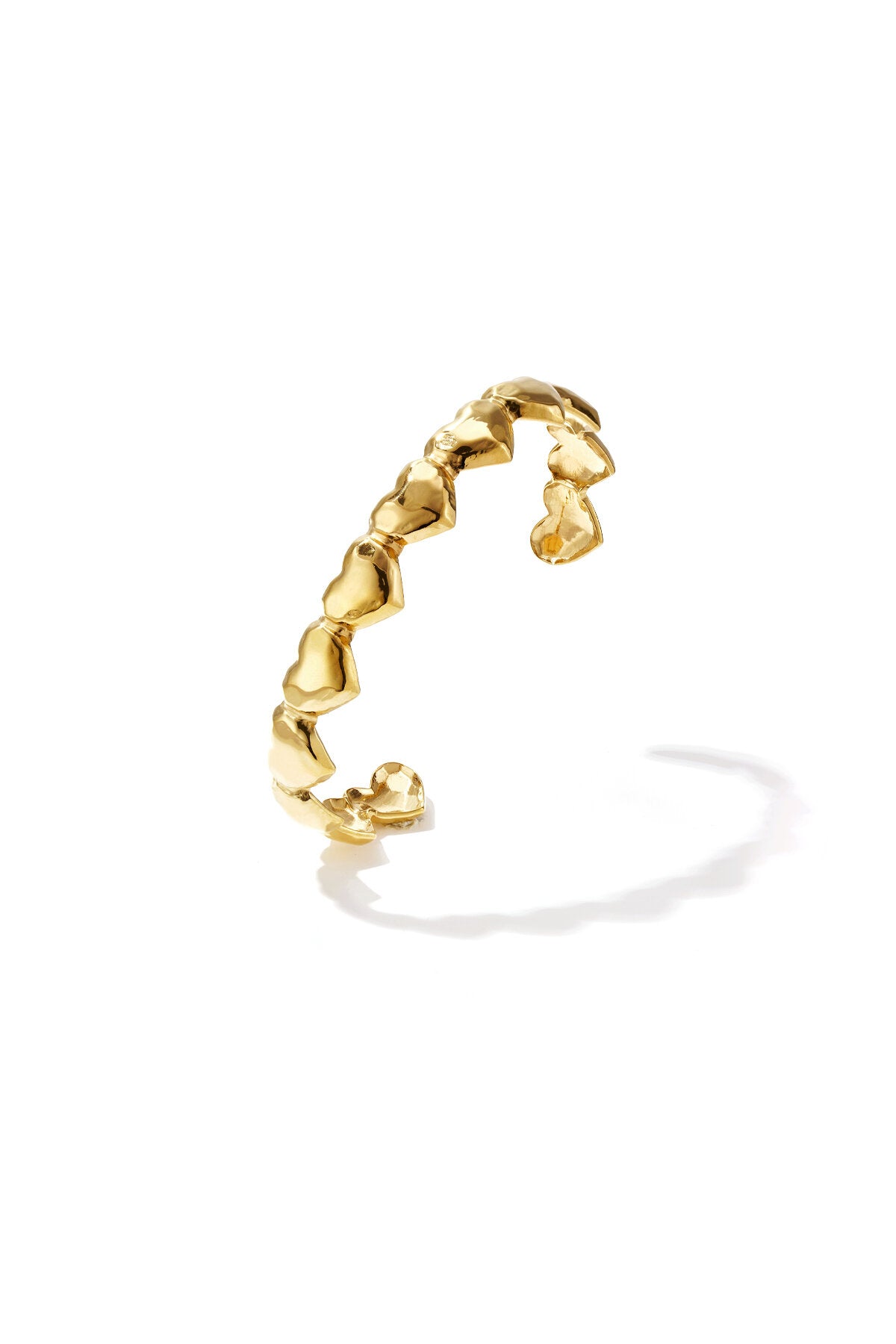 Soulmate bangle armband met hartjes