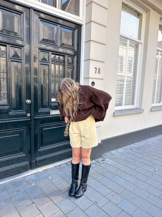 Elize Bermuda Shorts gelb