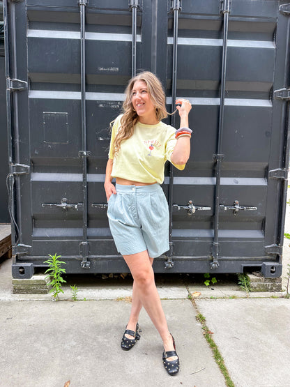 Elize Bermudas blau