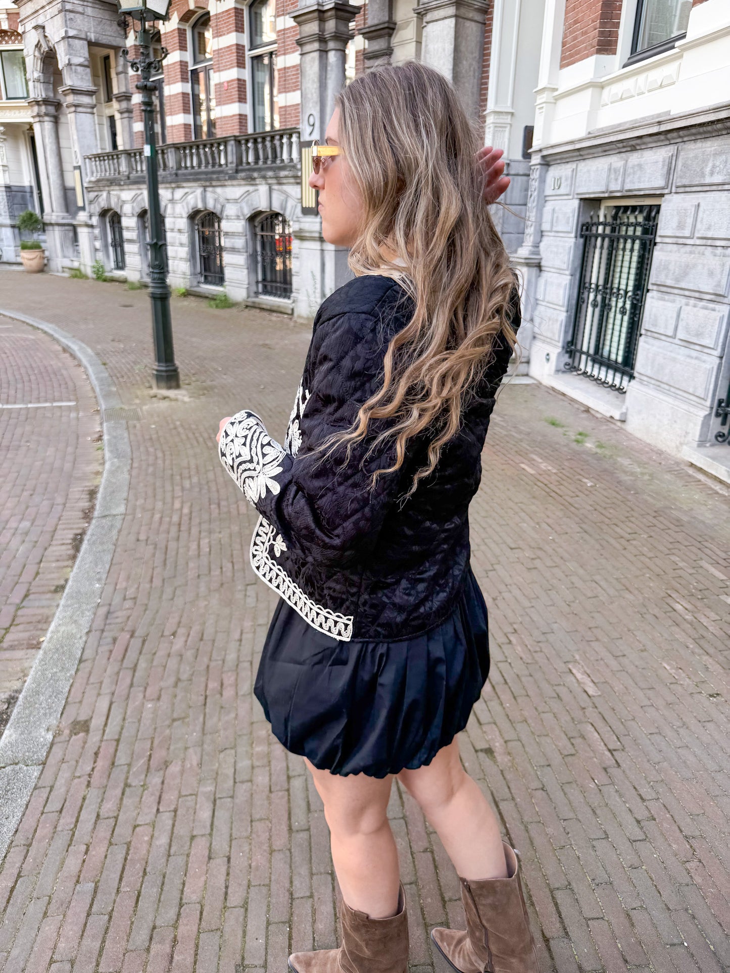 Esmé bestickte Jacke