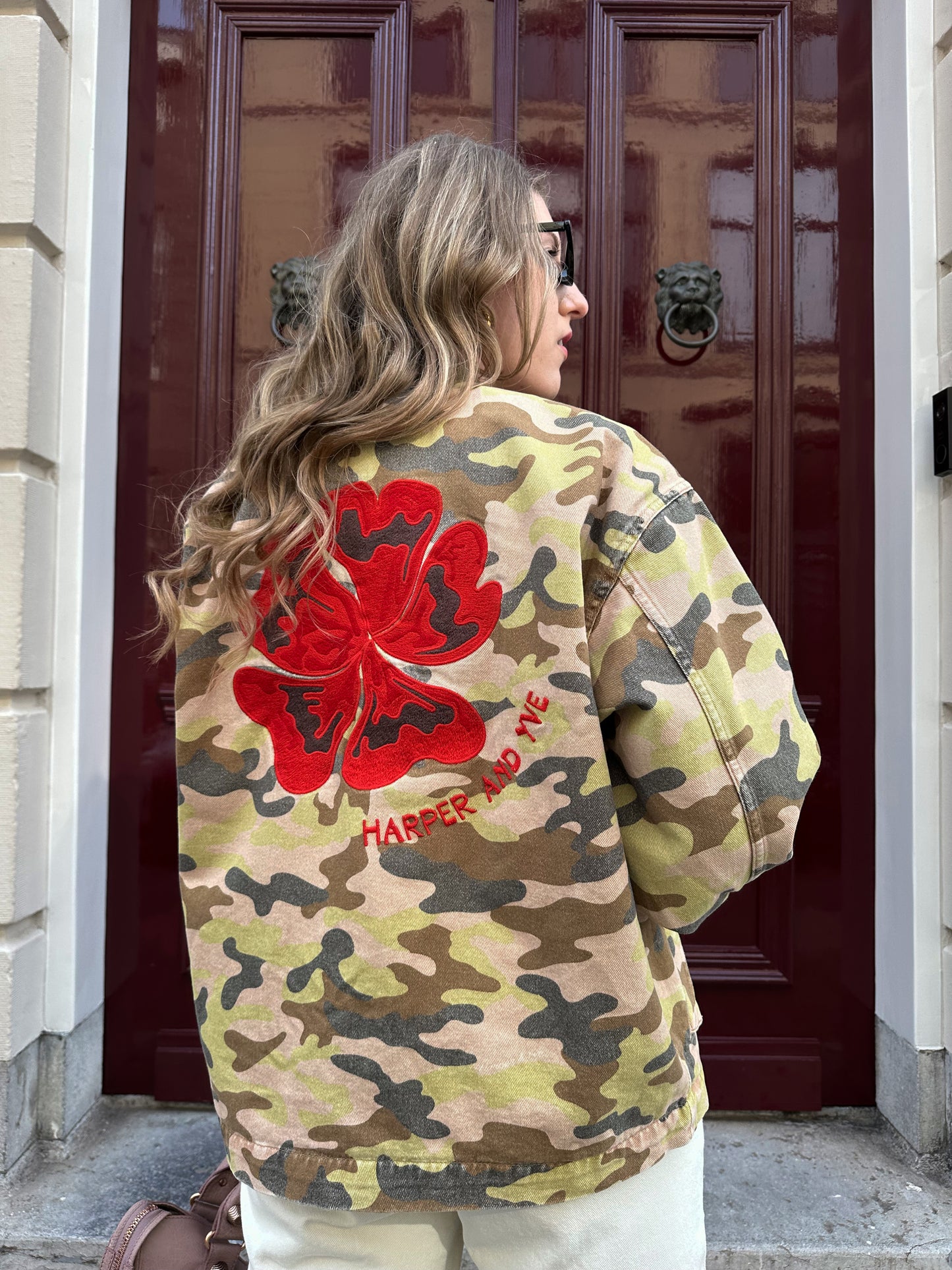 Harper & Yve Jacke Troy Camouflage Grün