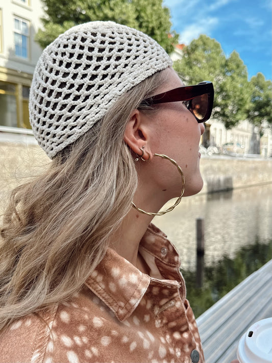 Twisted Hoops Ohrringe XL