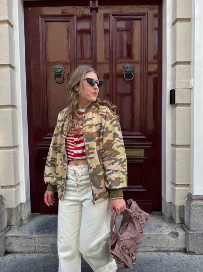 Harper & Yve Jacke Troy Camouflage Grün