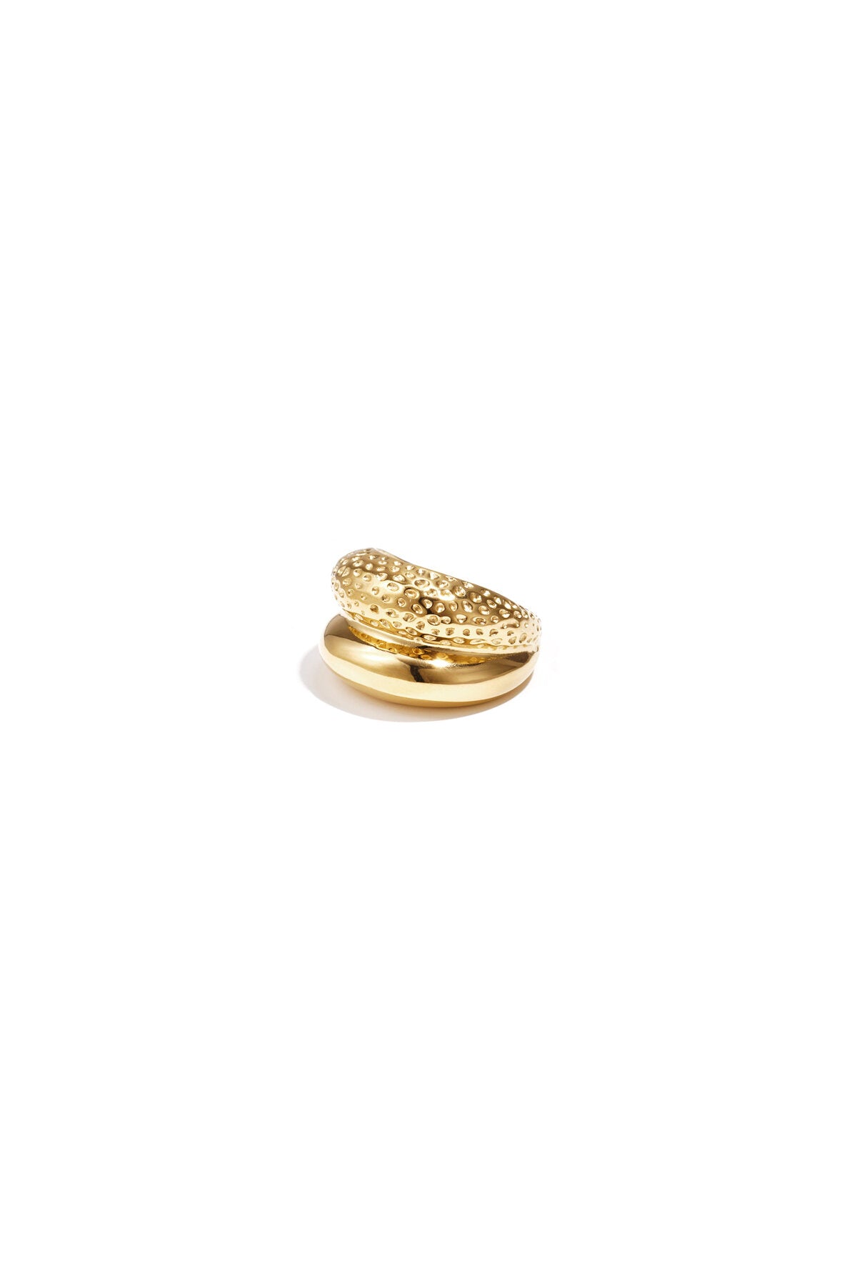 Double trouble statement ring 