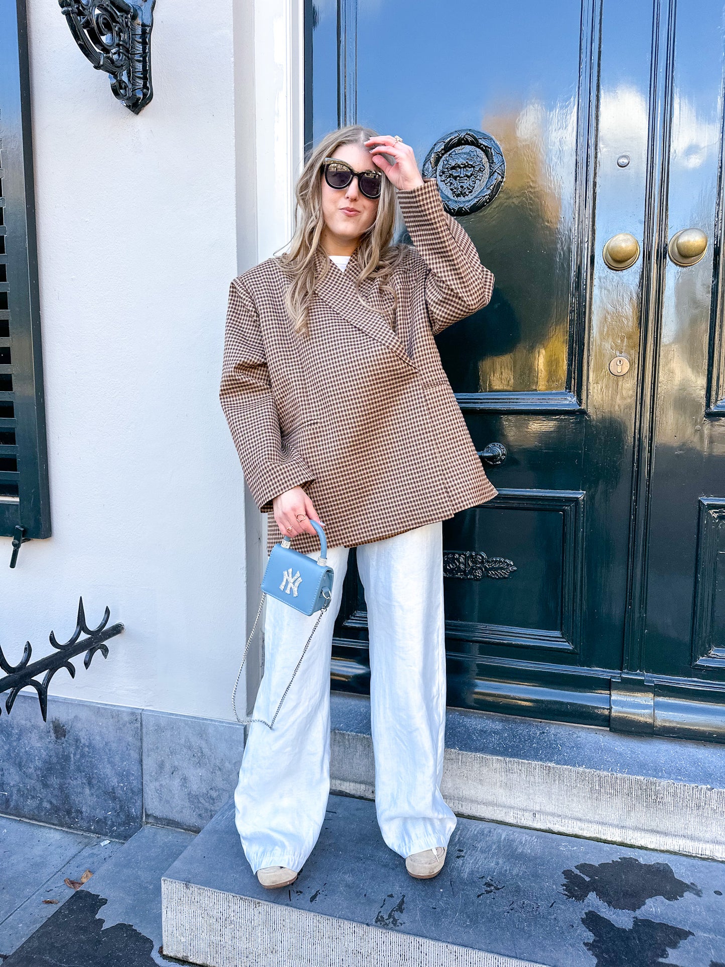 Taylor Hose blau