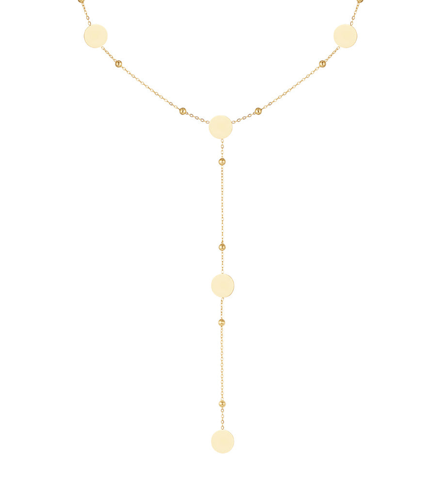 Can't let go lange y-line statement ketting gold