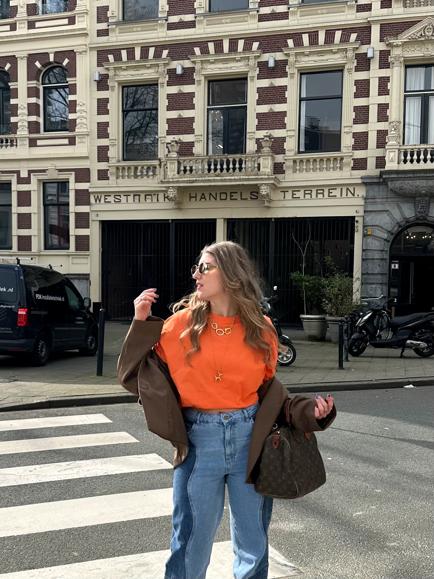Amour T-Shirt orange