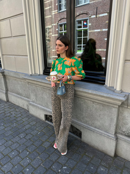 Harper & Yve Macey top groen
