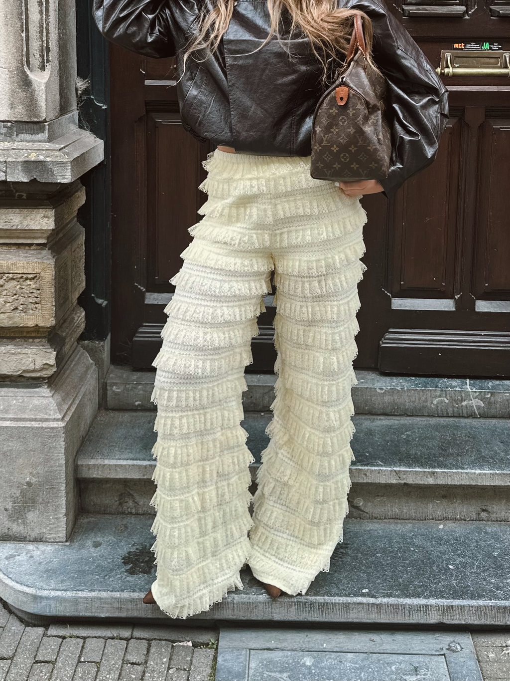 Harper & Yve LO Rüschenhose weiß - VORBESTELLUNG