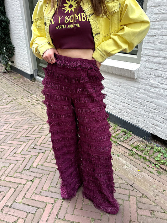 Harper & Yve LO Rüschenhose Lila