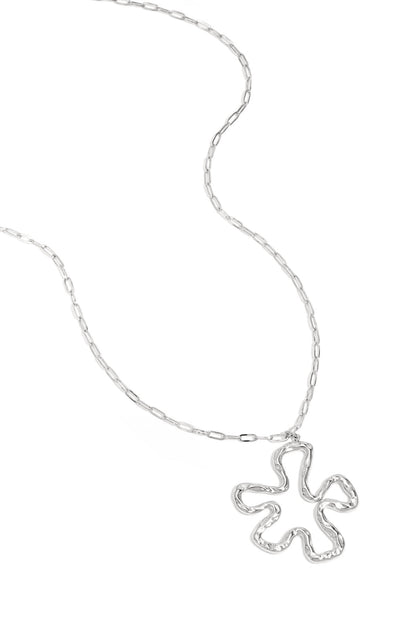 Bloom necklace met flower charm