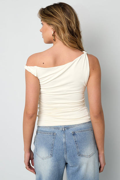 Yente off shoulder top wit