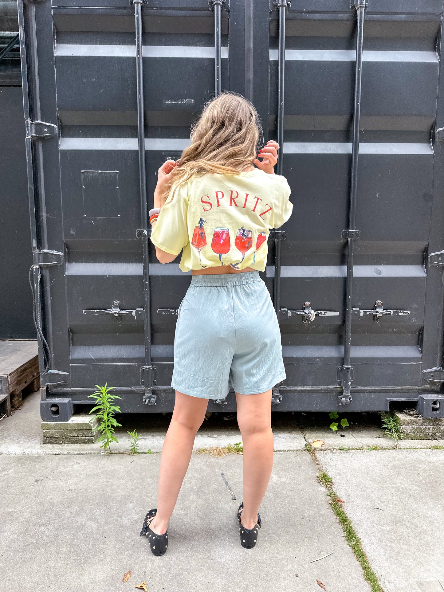 Elize Bermudas blau