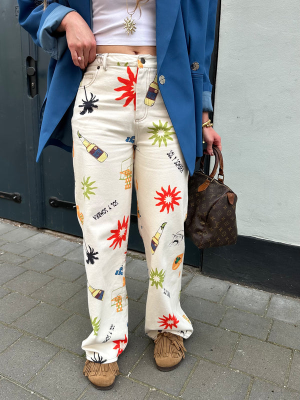 Harper & Yve Yve Hose weiß