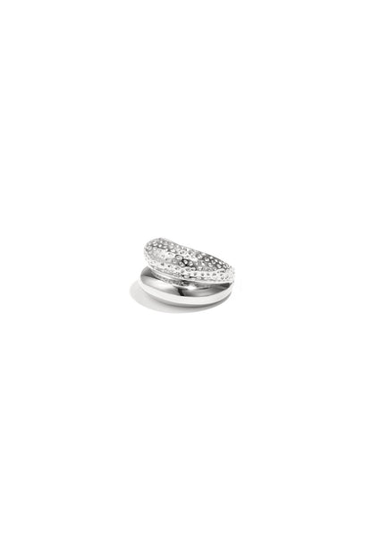 Double trouble statement ring 