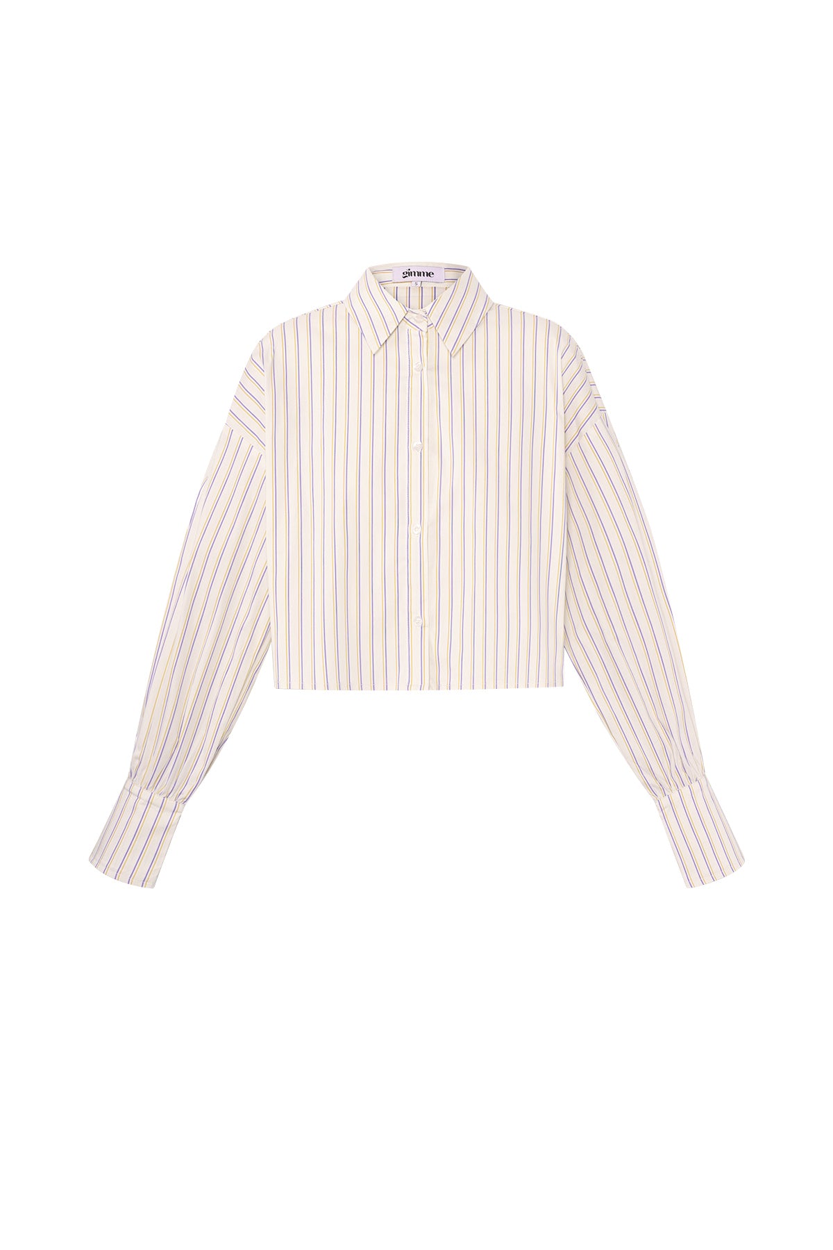 Gestreifte Bluse mit Schleifen