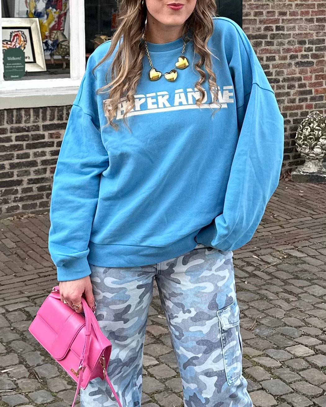 Harper & Yve Lex Pullover blau