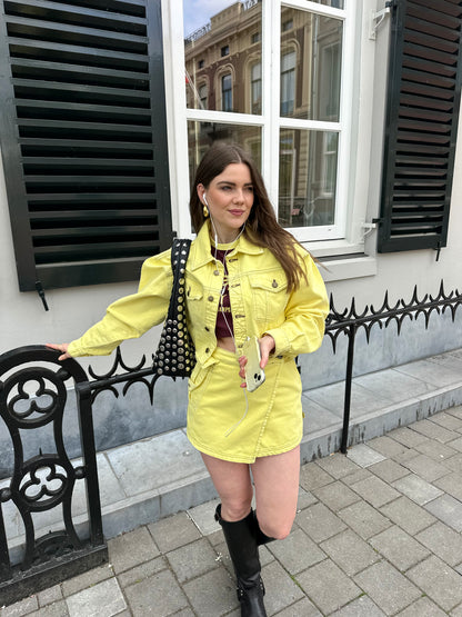 Harper & Yve Willow Jeansjacke gelb