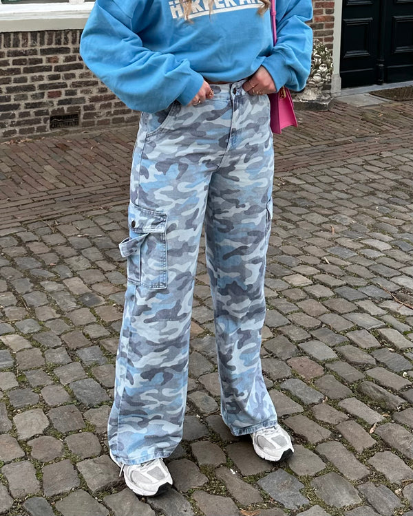 Harper & Yve Stella Camouflage-Jeans