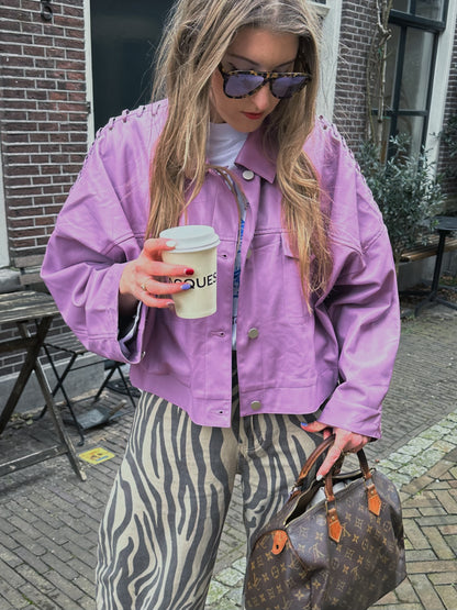 Studio Amaya Elina Jacke lila