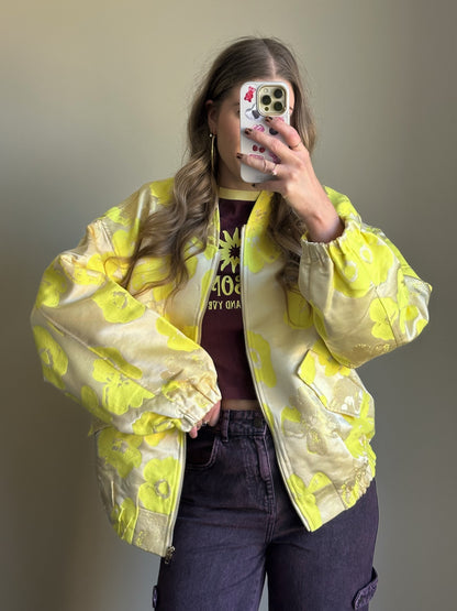 Studio Amaya Fenna Bomberjacke Gelb