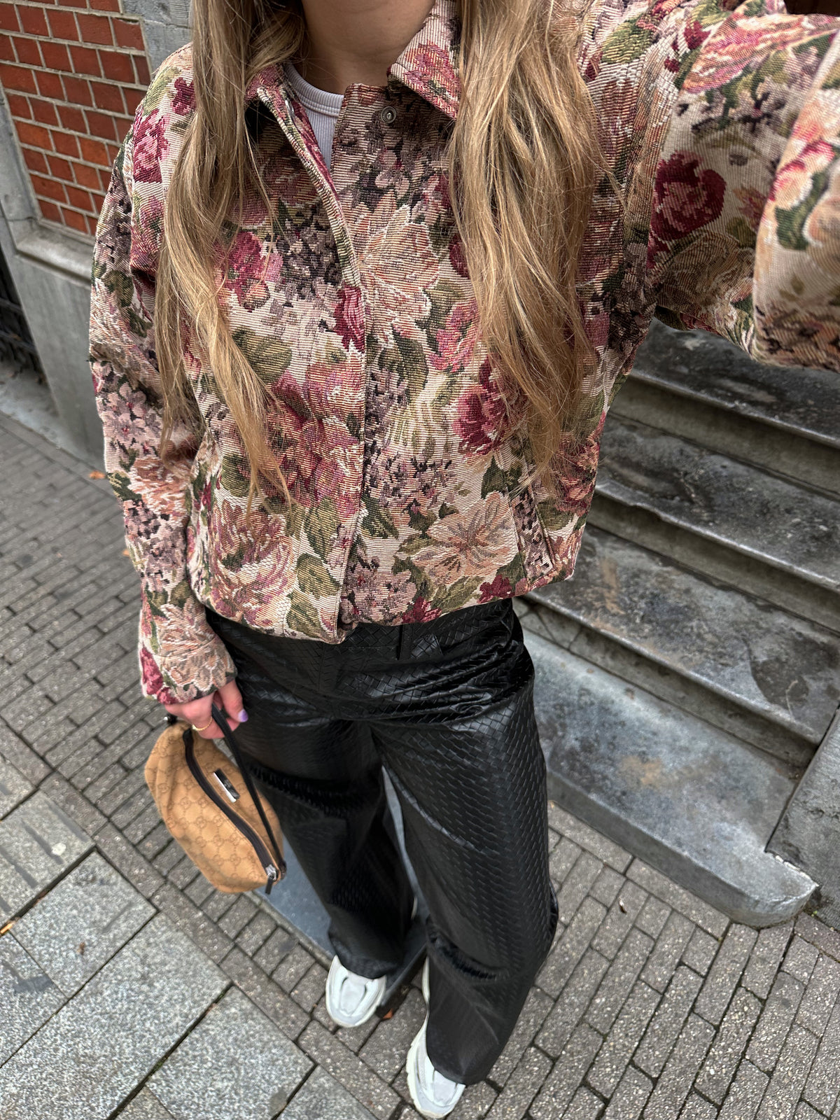 Carmen Julia jacket vintage flowers