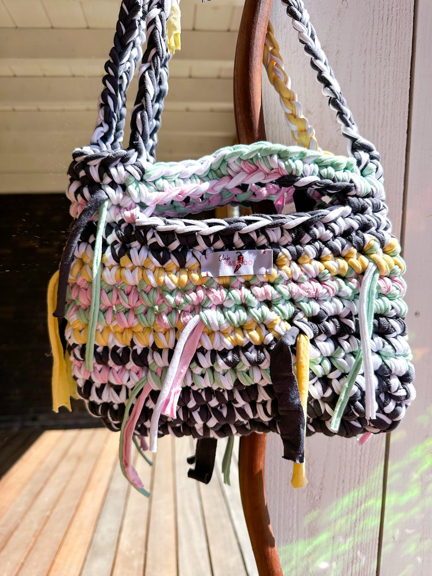 Club SAEROO Häkeltasche handgemacht #1