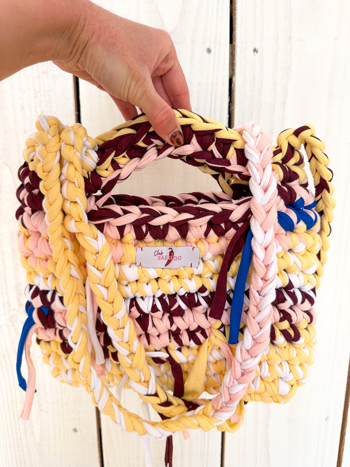 Club SAEROO Häkeltasche handgemacht #4