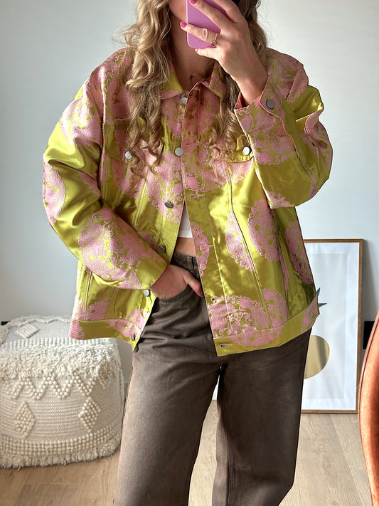 Studio Amaya Joni Jacke Gold-Rosa